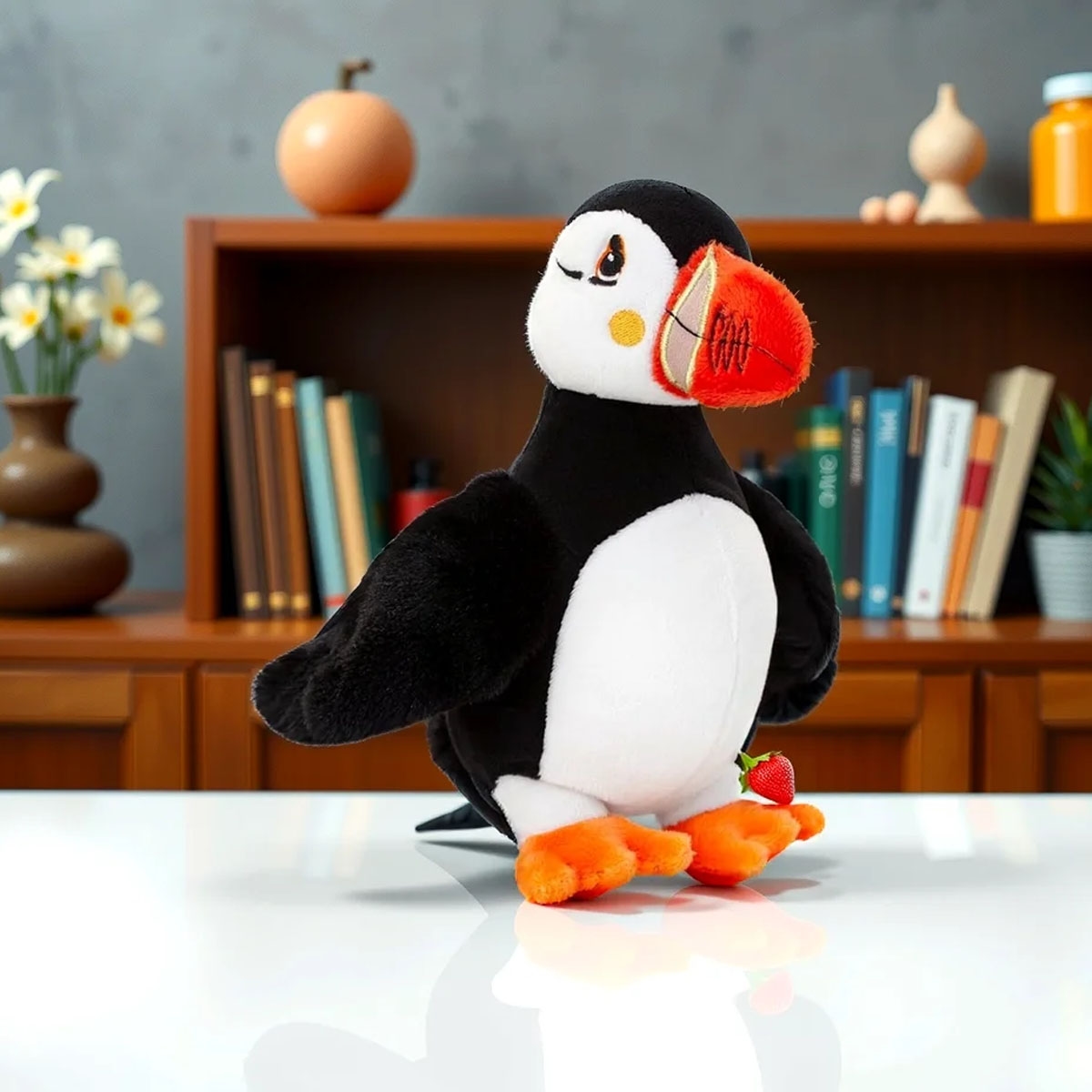 Keel Toys 20 cm Keelco Puffin Plush Toy Unisex, 3-4 Years