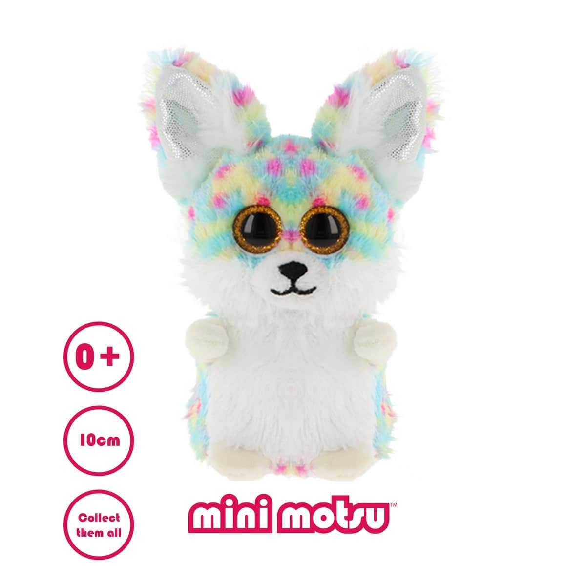 Keel Toys 4" Motsu Mini Assorted Plush Toy Unisex, 3-4 Years