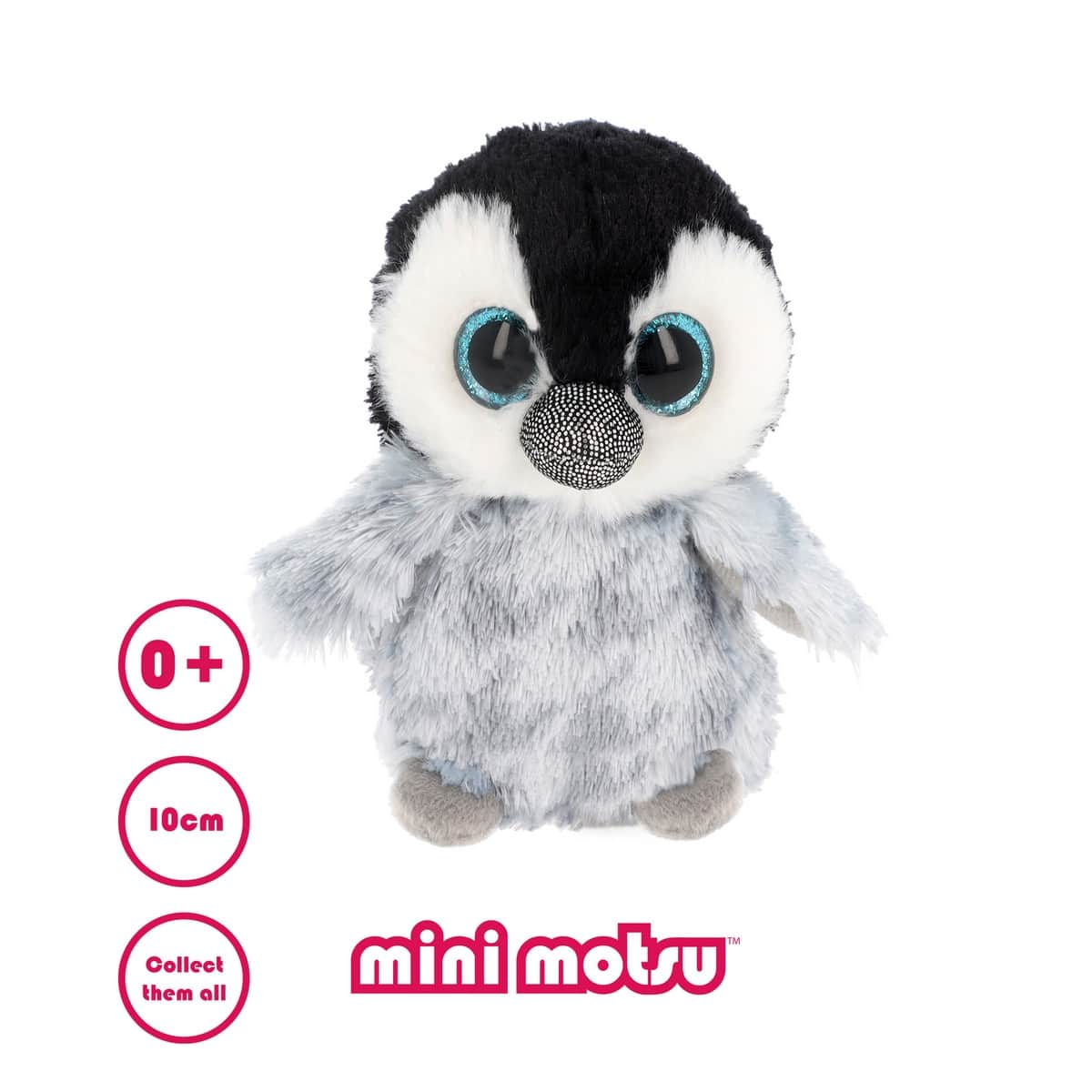 Keel Toys 4" Motsu Mini Assorted Plush Toy Unisex, 3-4 Years