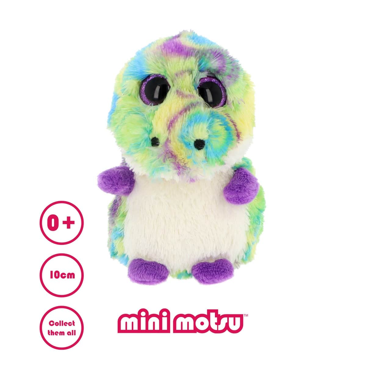 Keel Toys 4" Motsu Mini Assorted Plush Toy Unisex, 3-4 Years