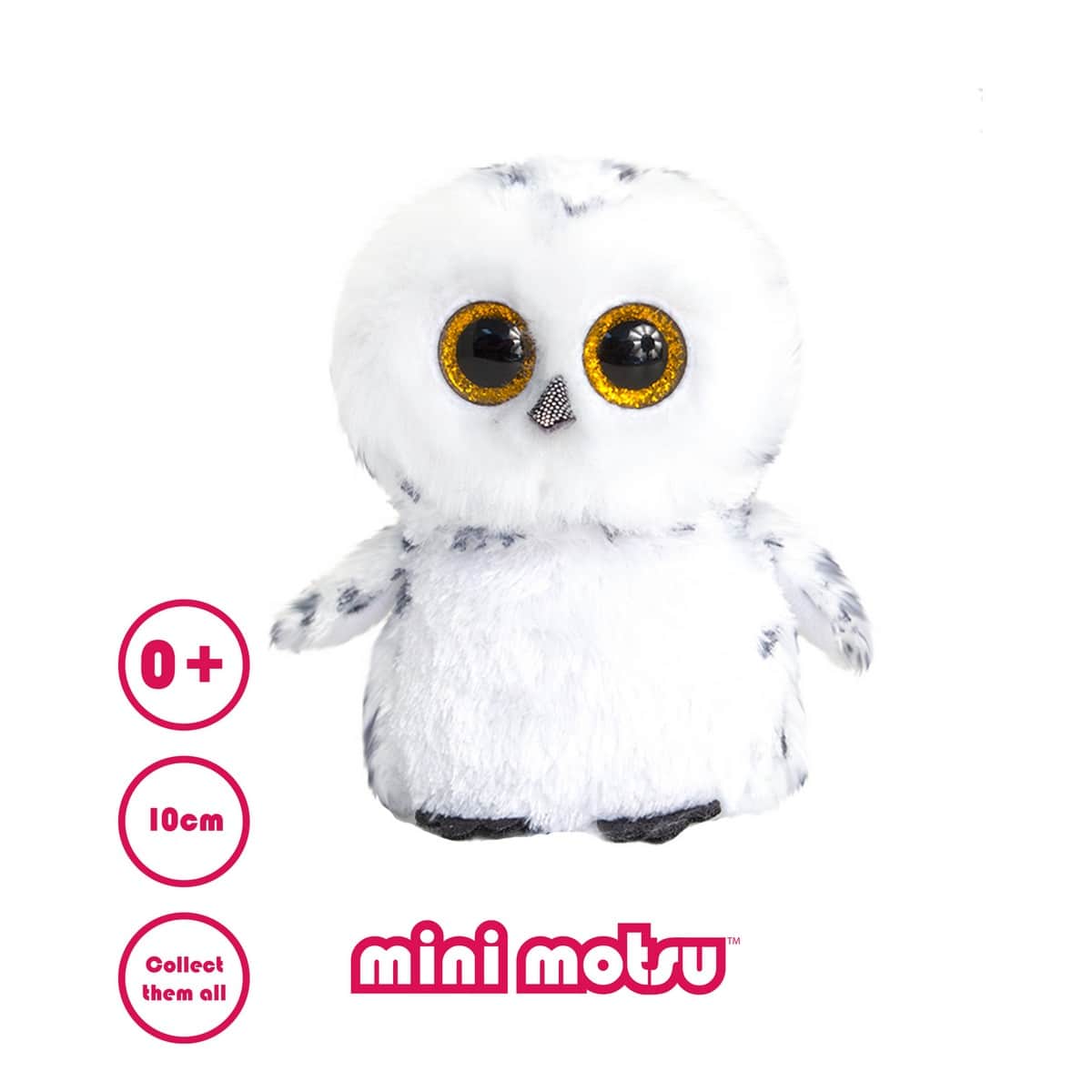 Keel Toys 4" Motsu Mini Assorted Plush Toy Unisex, 3-4 Years