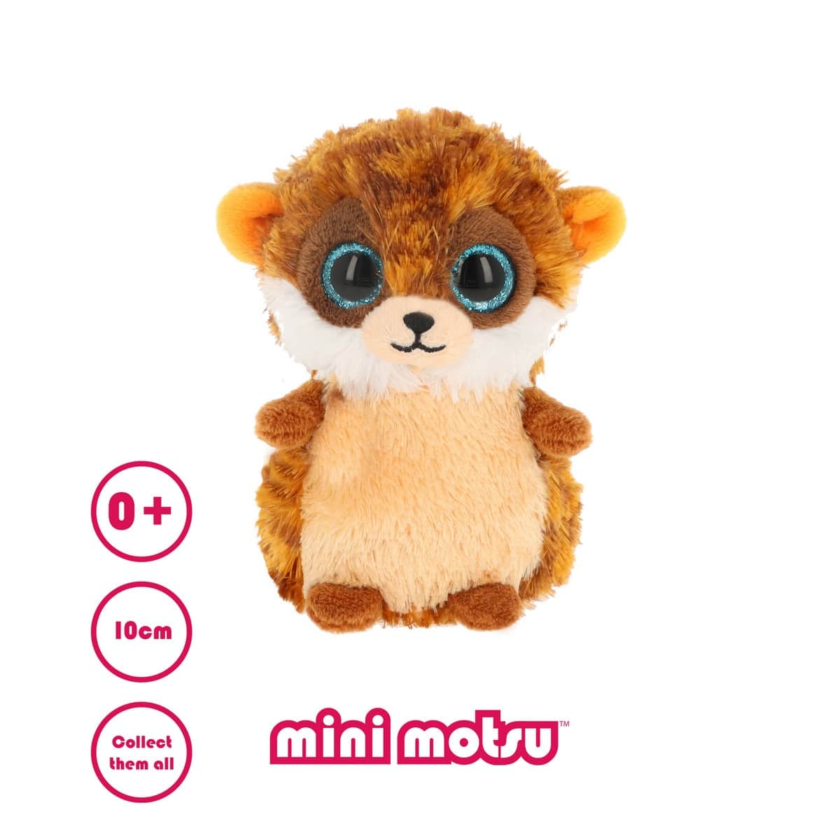 Keel Toys 4" Motsu Mini Assorted Plush Toy Unisex, 3-4 Years