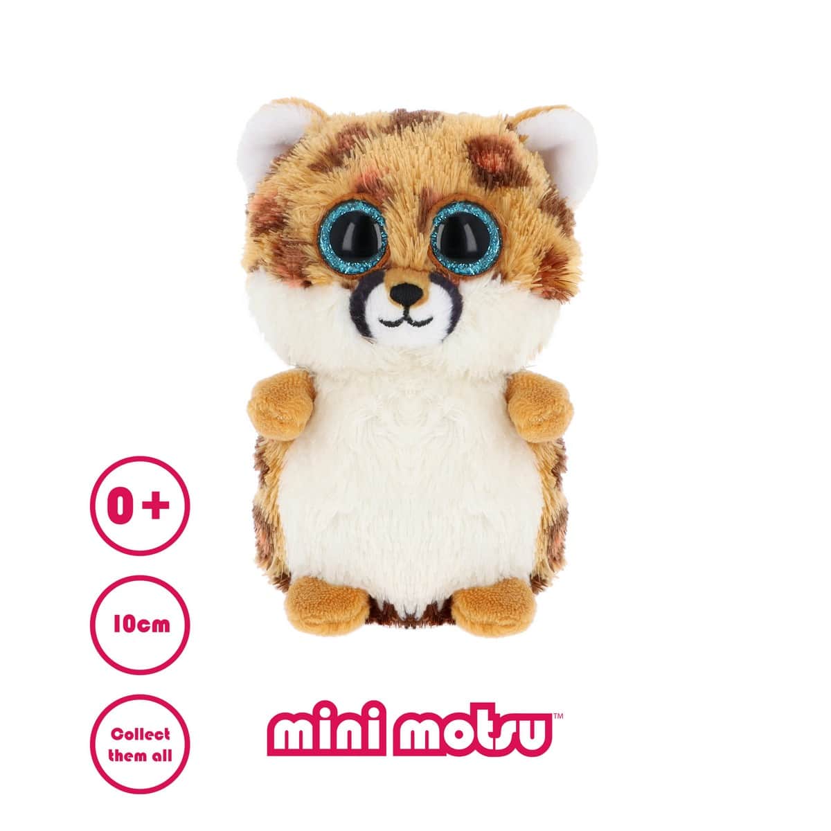 Keel Toys 4" Motsu Mini Assorted Plush Toy Unisex, 3-4 Years