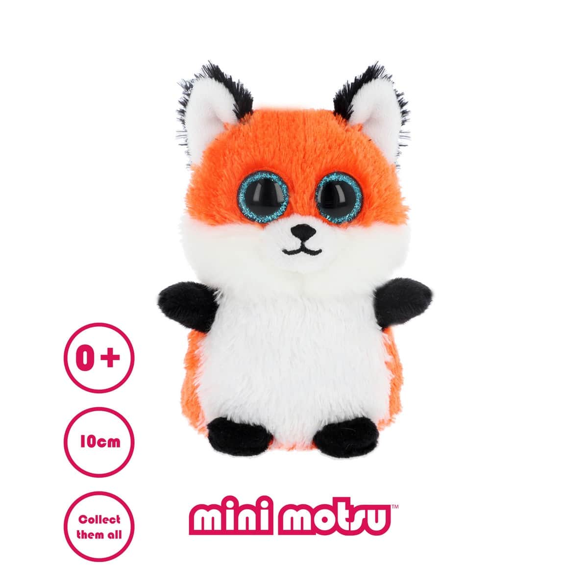 Keel Toys 4" Motsu Mini Assorted Plush Toy Unisex, 3-4 Years