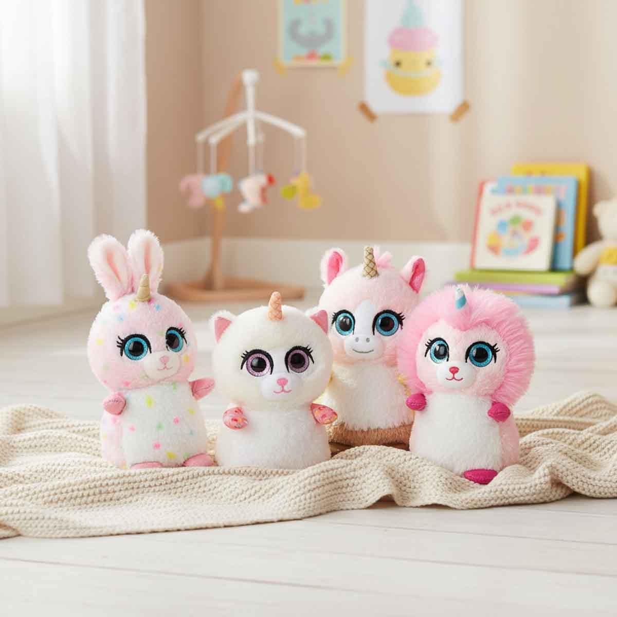 Keel Toys 5.5" Motsu Sweet Scent Assorted Plush Toy Toddler, 0-2 Years