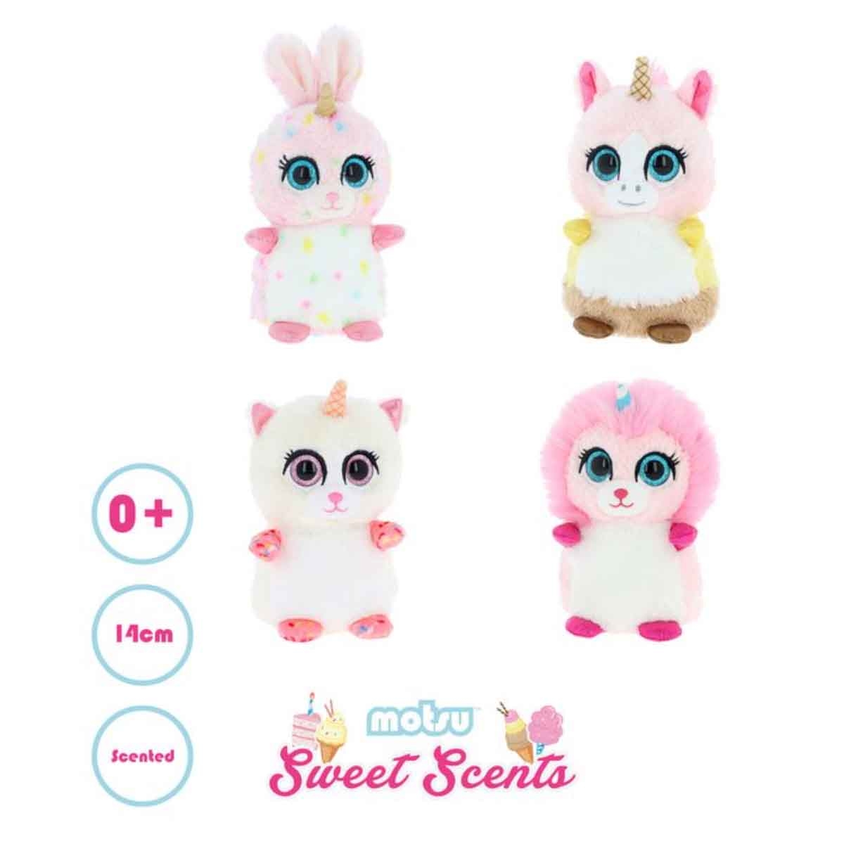 Keel Toys 5.5" Motsu Sweet Scent Assorted Plush Toy Toddler, 0-2 Years