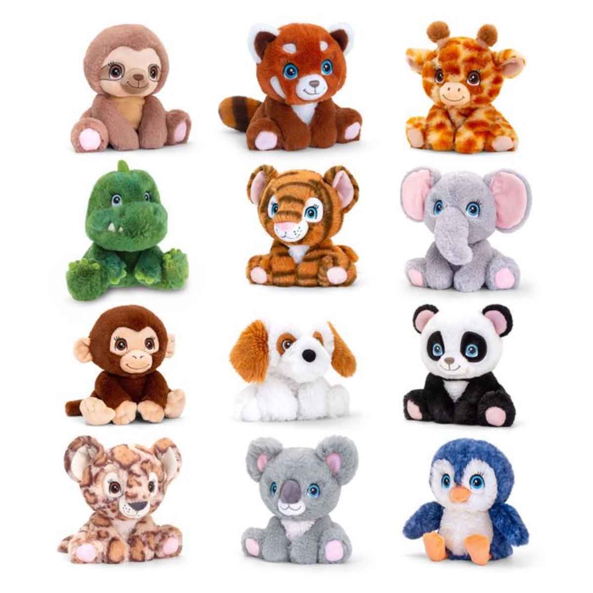 Keel Toys 6.3" Keeleco Mini Adoptable World Assorted Plush Toy Toddler, 0-2 Years