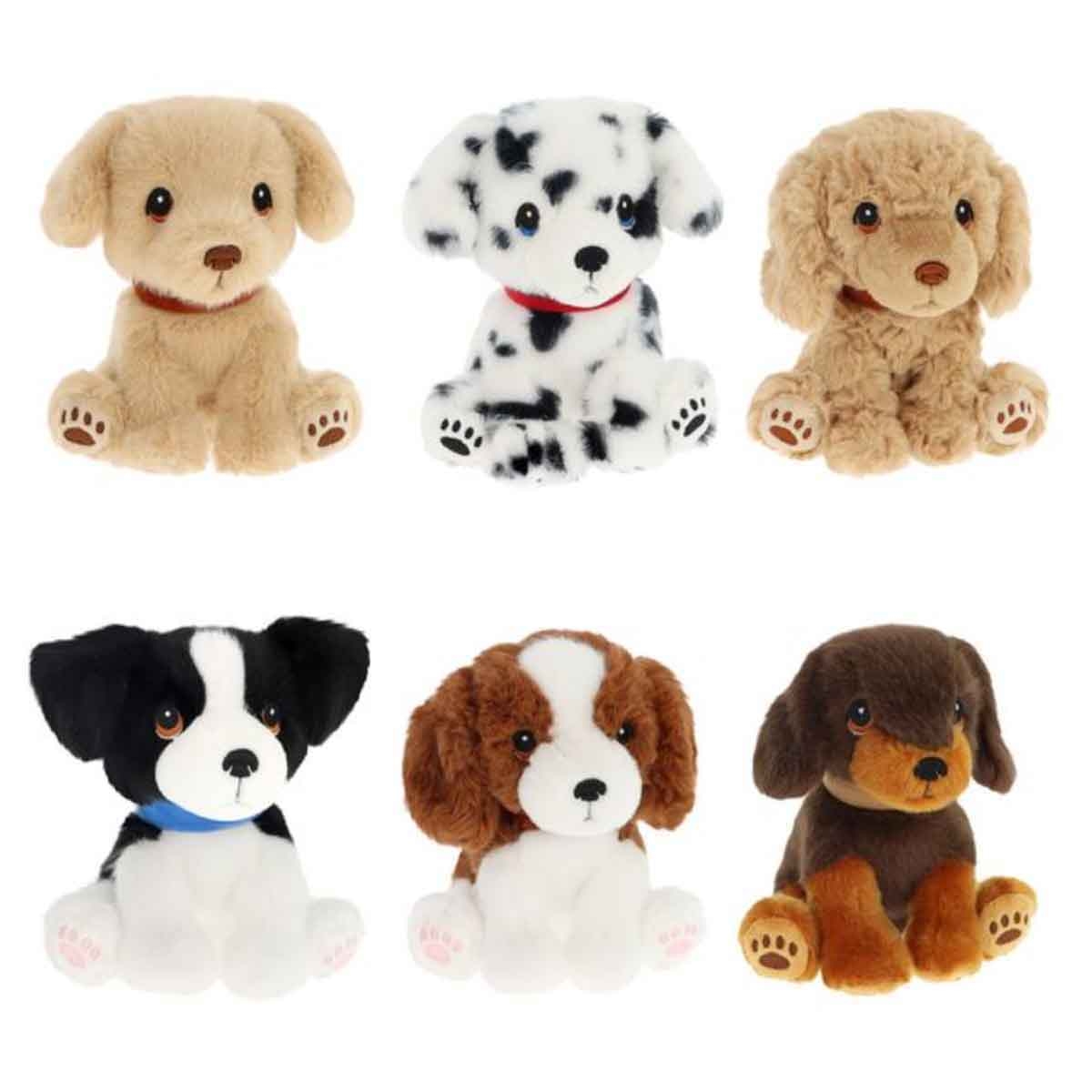 Keel Toys 5.5" Keeleco Puppy Love Collectable Assorted Plush Toy Toddler, 0-2 Years