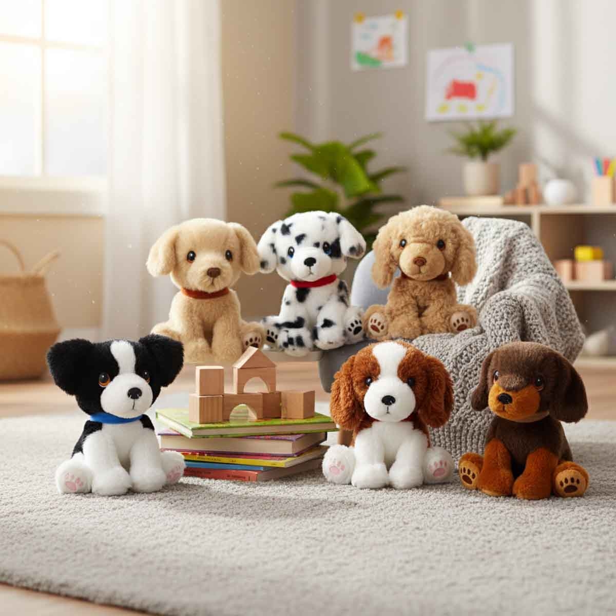 Keel Toys 5.5" Keeleco Puppy Love Collectable Assorted Plush Toy Toddler, 0-2 Years