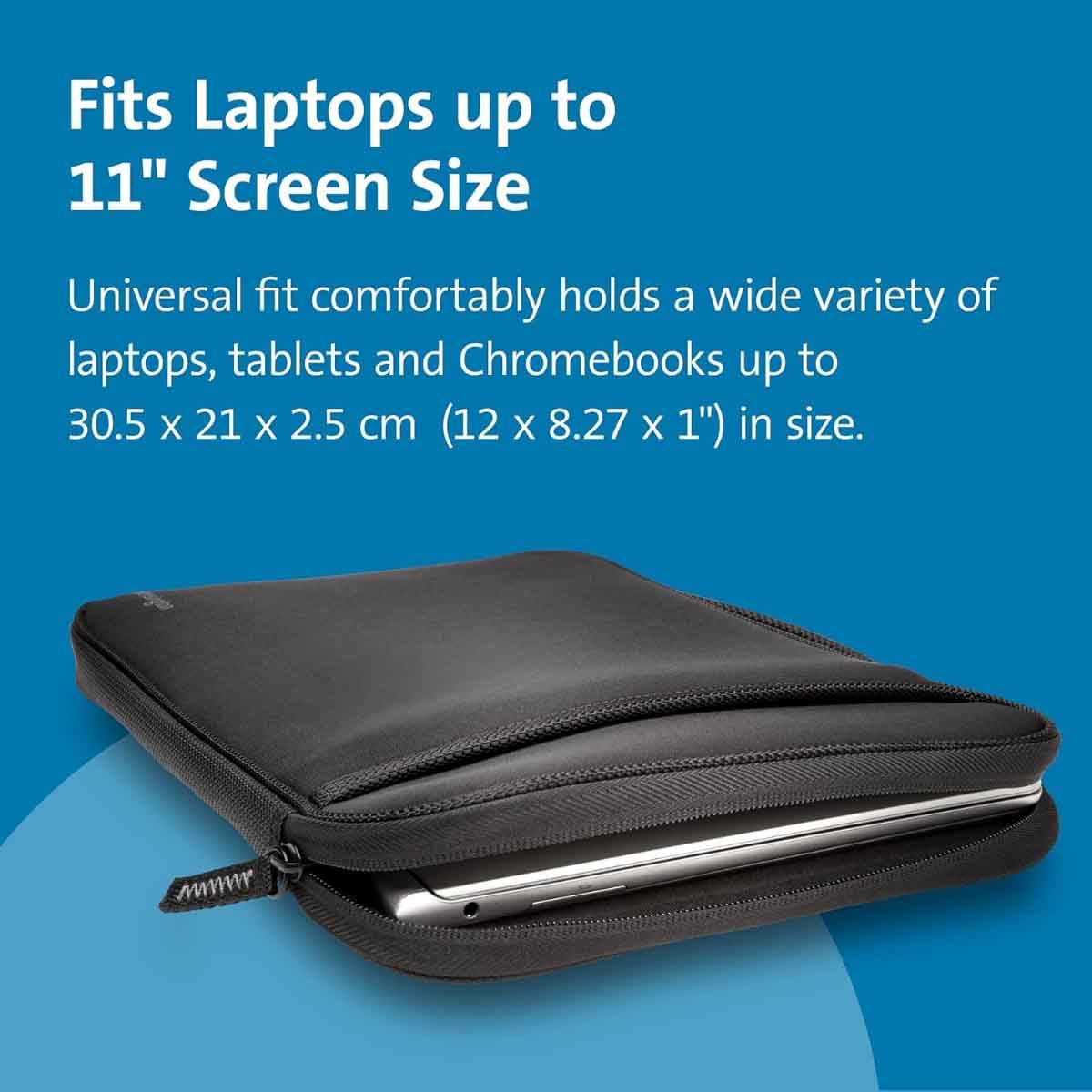 Kensington Black 11" Universal Sleeve