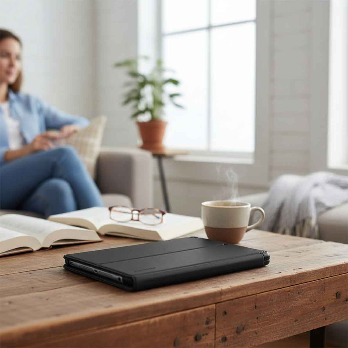 Kensington Black 9.7" KeyFolio Thin X2 Plus for iPad Air 2 Case