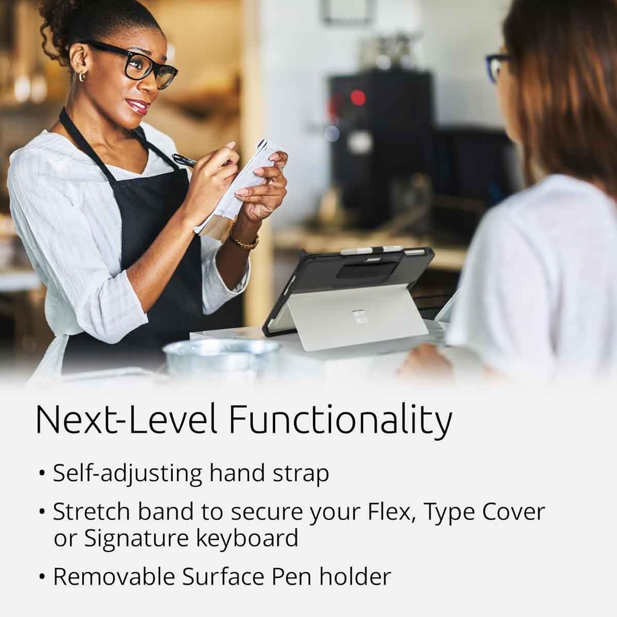 Kensington BlackBelt EQ Rugged Case for Surface Pro 9/10/11/CoPilot & PC