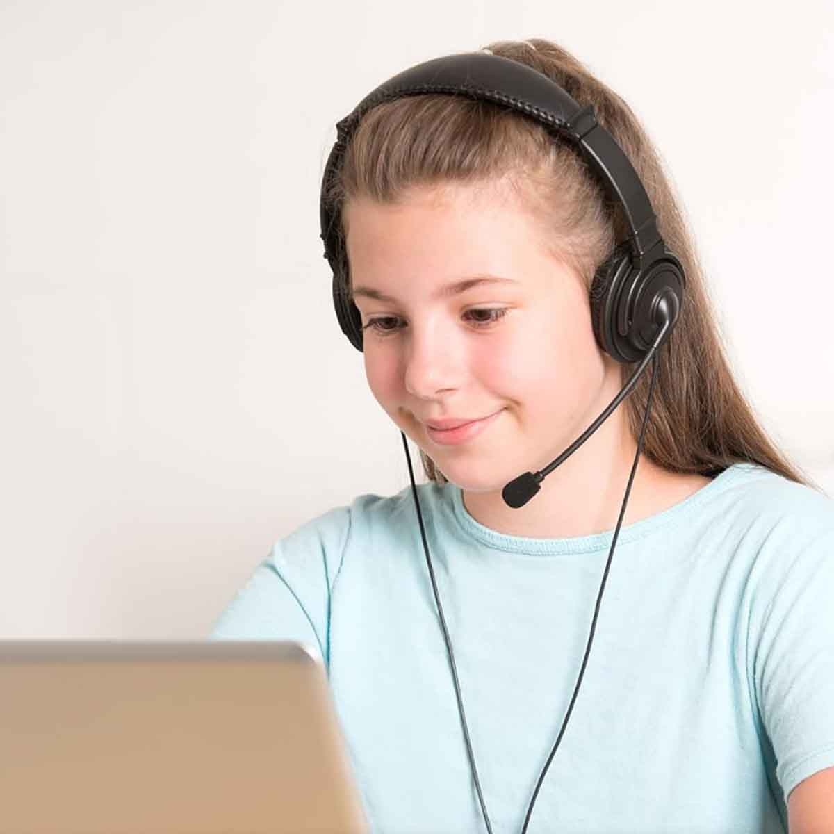 كينسينغتون سماعة رأس يو إس بي إيه كلاسيك مع ميكروفون