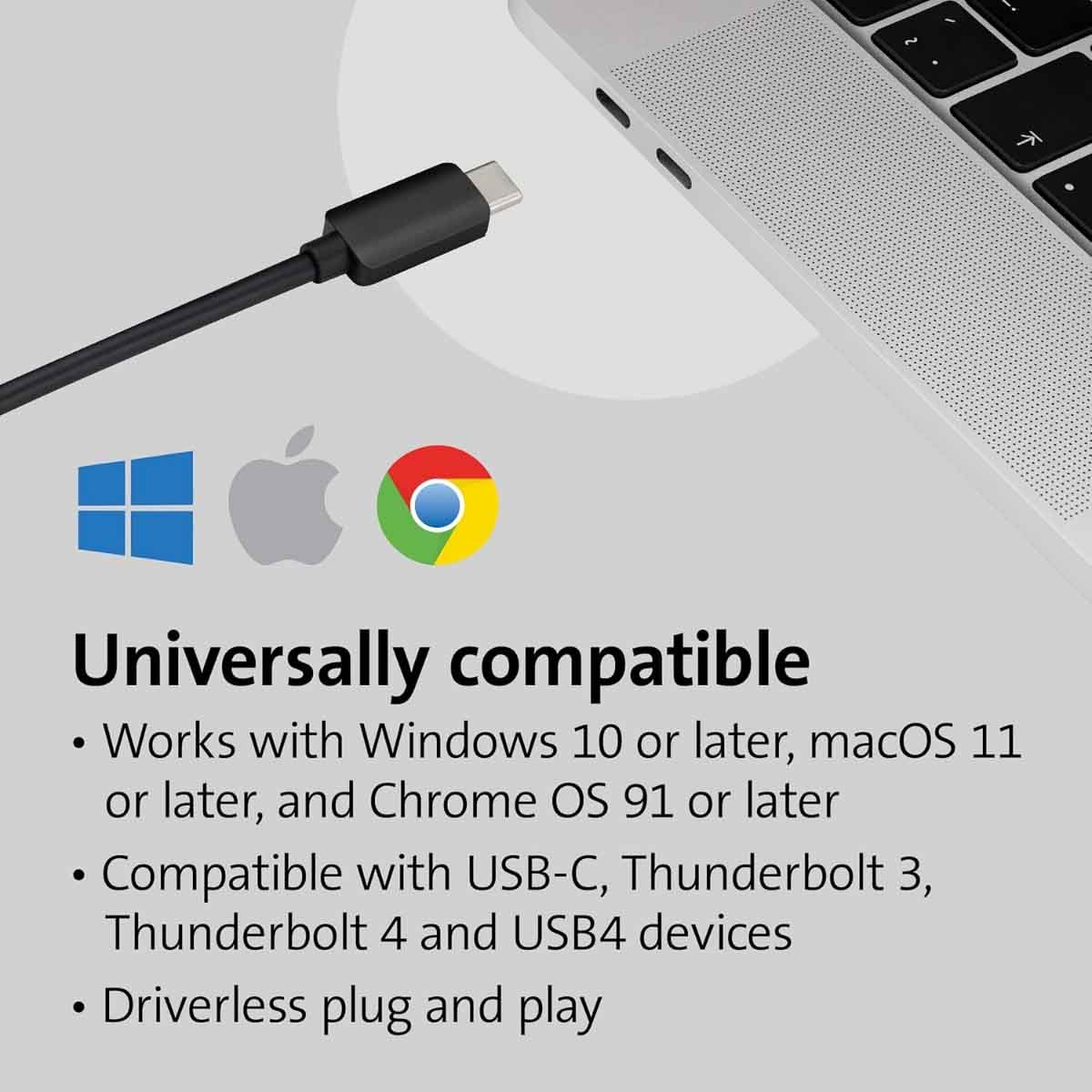 كينسينغتون محول يو إس بي سي إلى إتش دي إم آي 2.1 بدقة 4K و8K سي في 4200 إتش