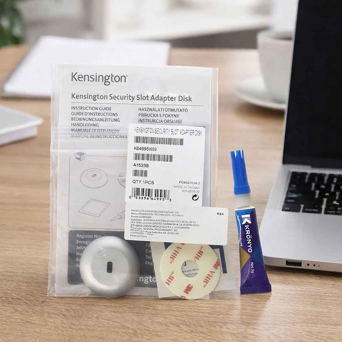 Kensington Security Slot Adapter Kit for Ultrabook