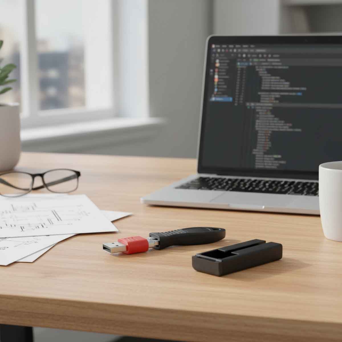 كينسينغتون قفل يو إس بي مربع مع حماية للكابل