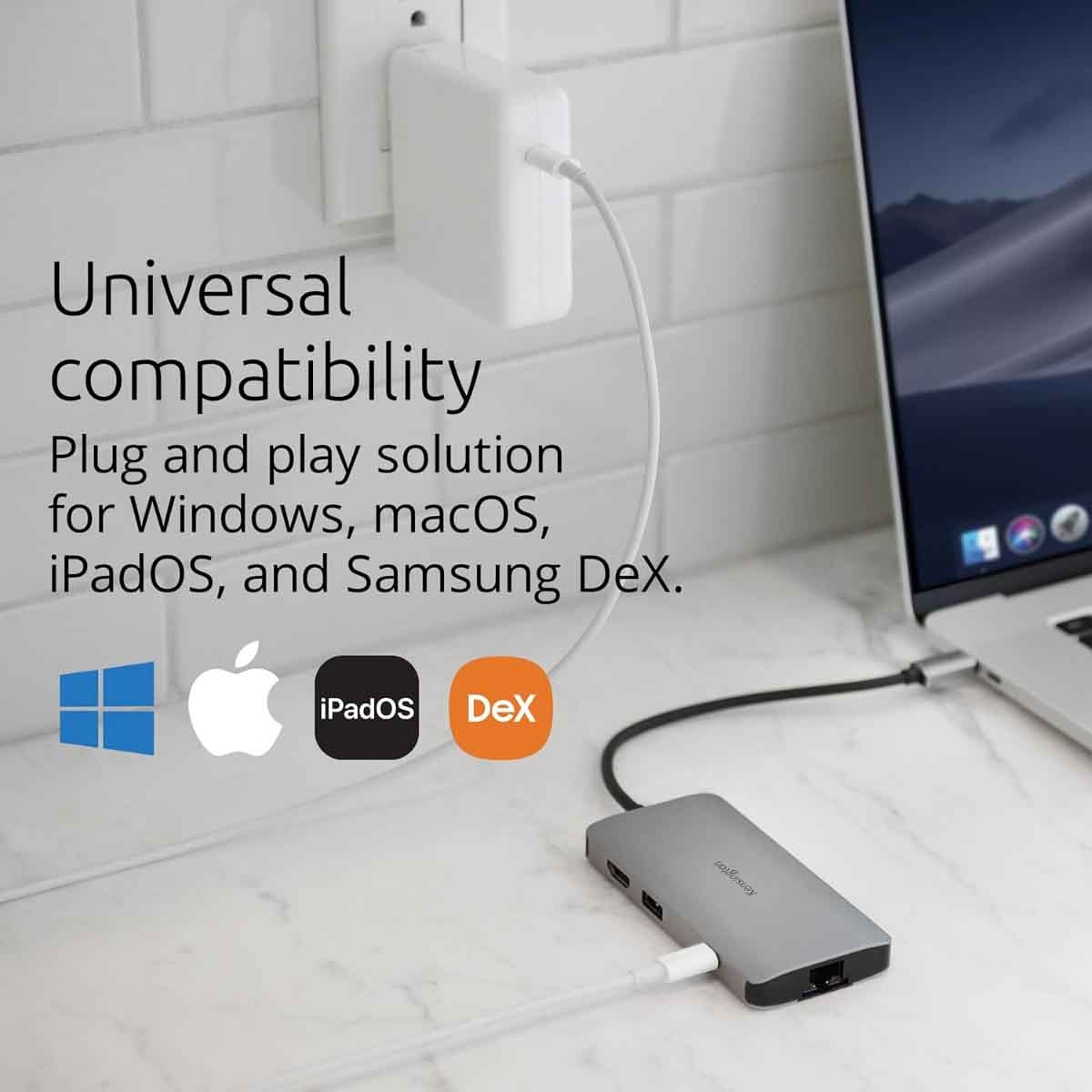 Kensington UH1400p USB-C Mobile Hub