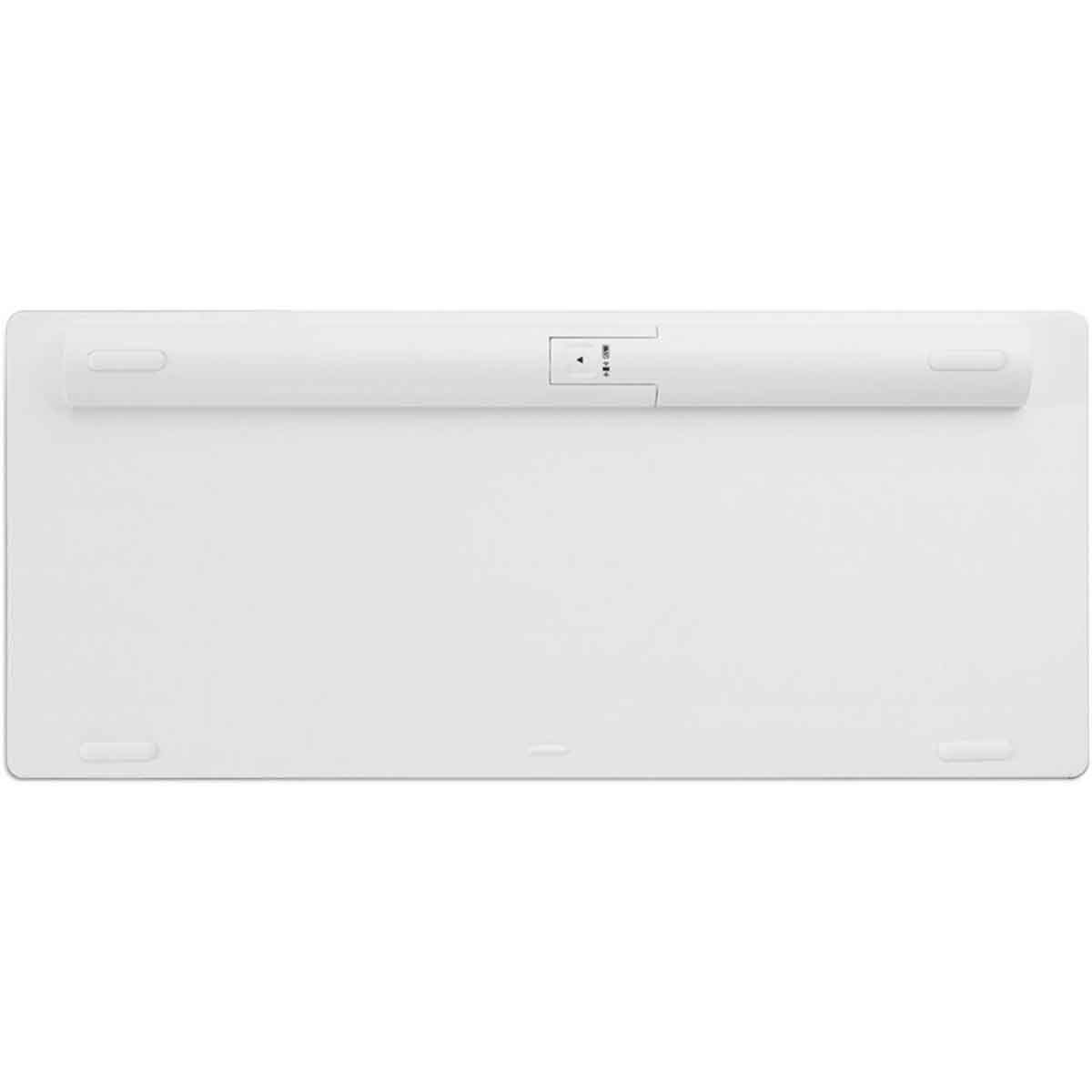 Kensington White Multi-Device Dual Wireless Compact Keyboard