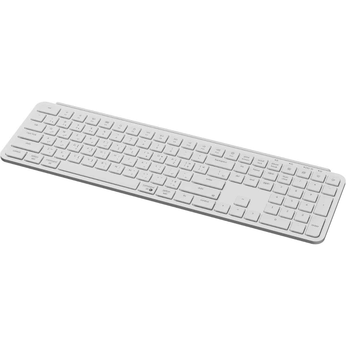 كايكرون B6 برو رمادي فضائي لوحة مفاتيح كاملة الحجم للألعاب لاسلكية فائقة النحافة بنظام ZMK مخصص