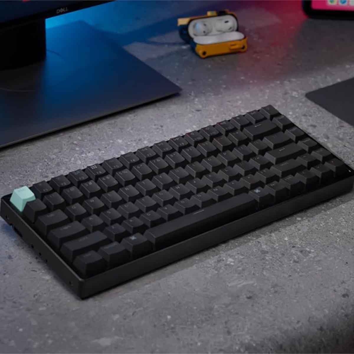 Keychron Black K2 HE 75% RGB Arabic Layout Wireless Gaming Keyboard