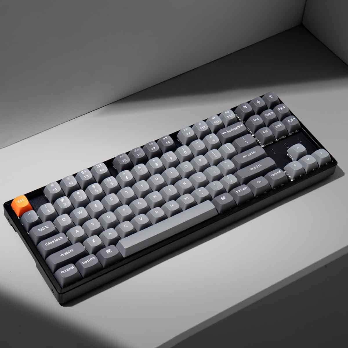 Keychron Black K8 Max QMK TKL RGB Mechanical Arabic Wireless Gaming Keyboard