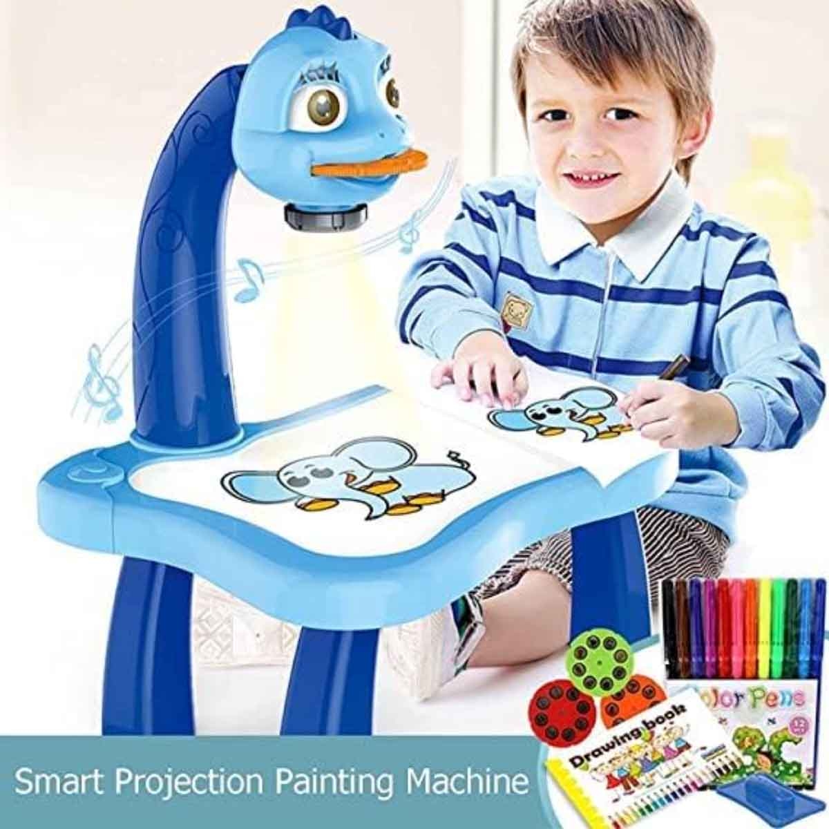 Kids Blue Projector Painting 3D Sketchpad Unisex, 3-4 Years