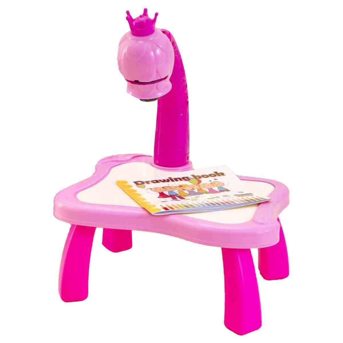Kids Pink Projector Painting 3D Sketchpad Unisex, 3-4 Years