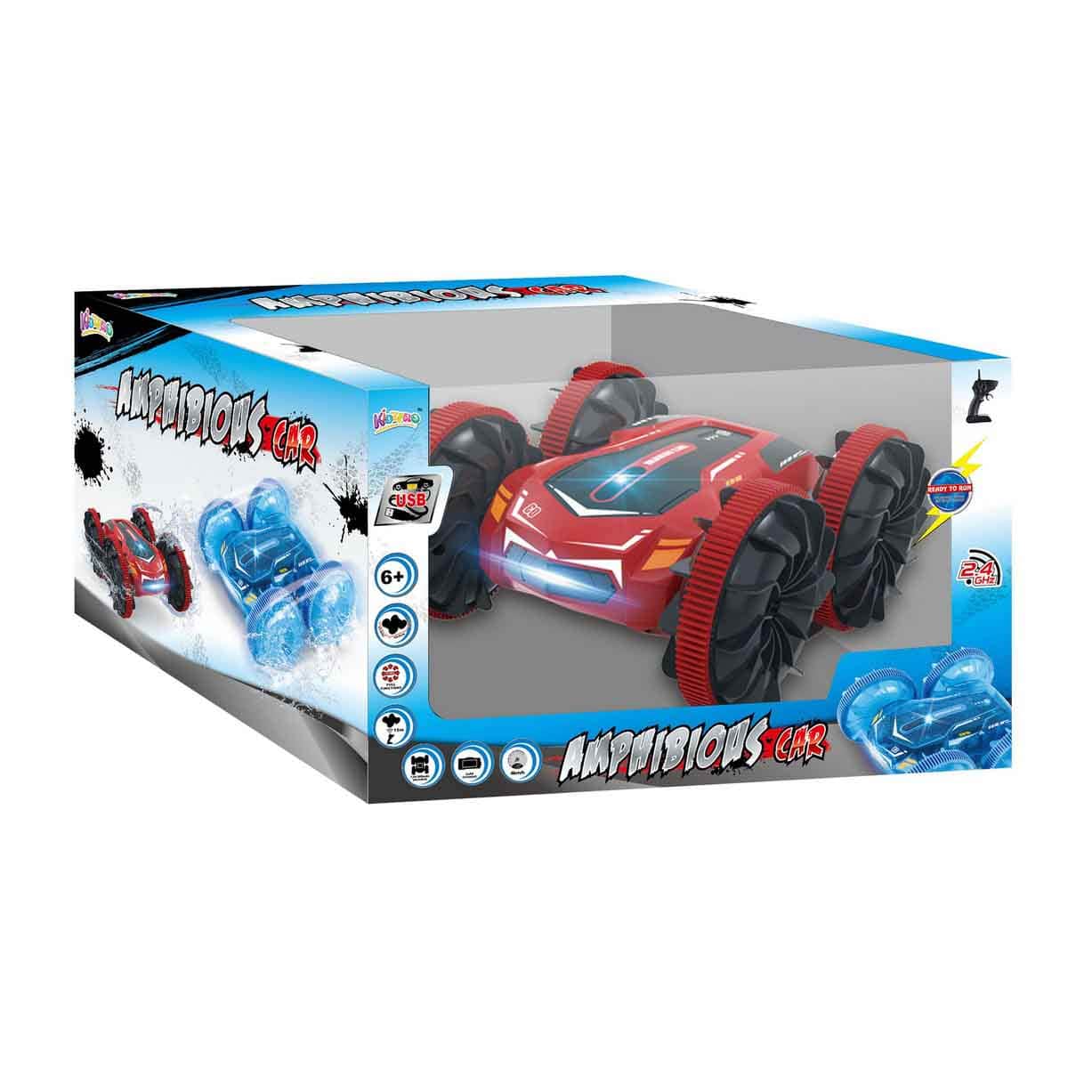 Kidzpro 2.4 GHz Amphibious Light Assorted Remote Control Car Boys, 5-7 Years
