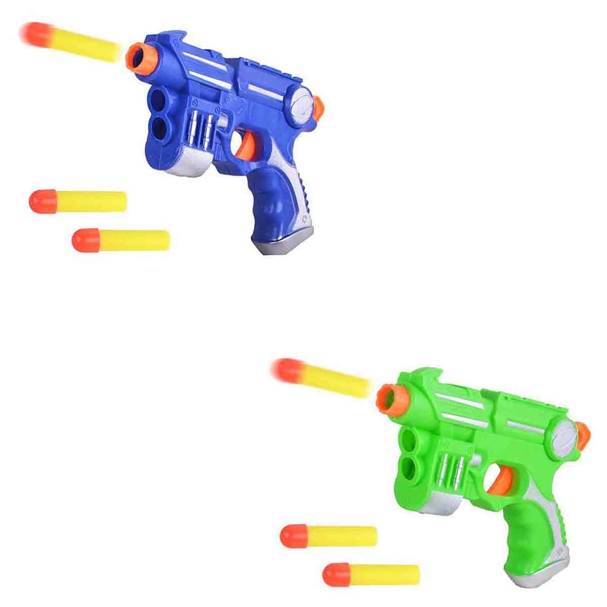 Kidzpro Assorted Blaster Gun with 3 Foam Dart Boys, 3-4 Years
