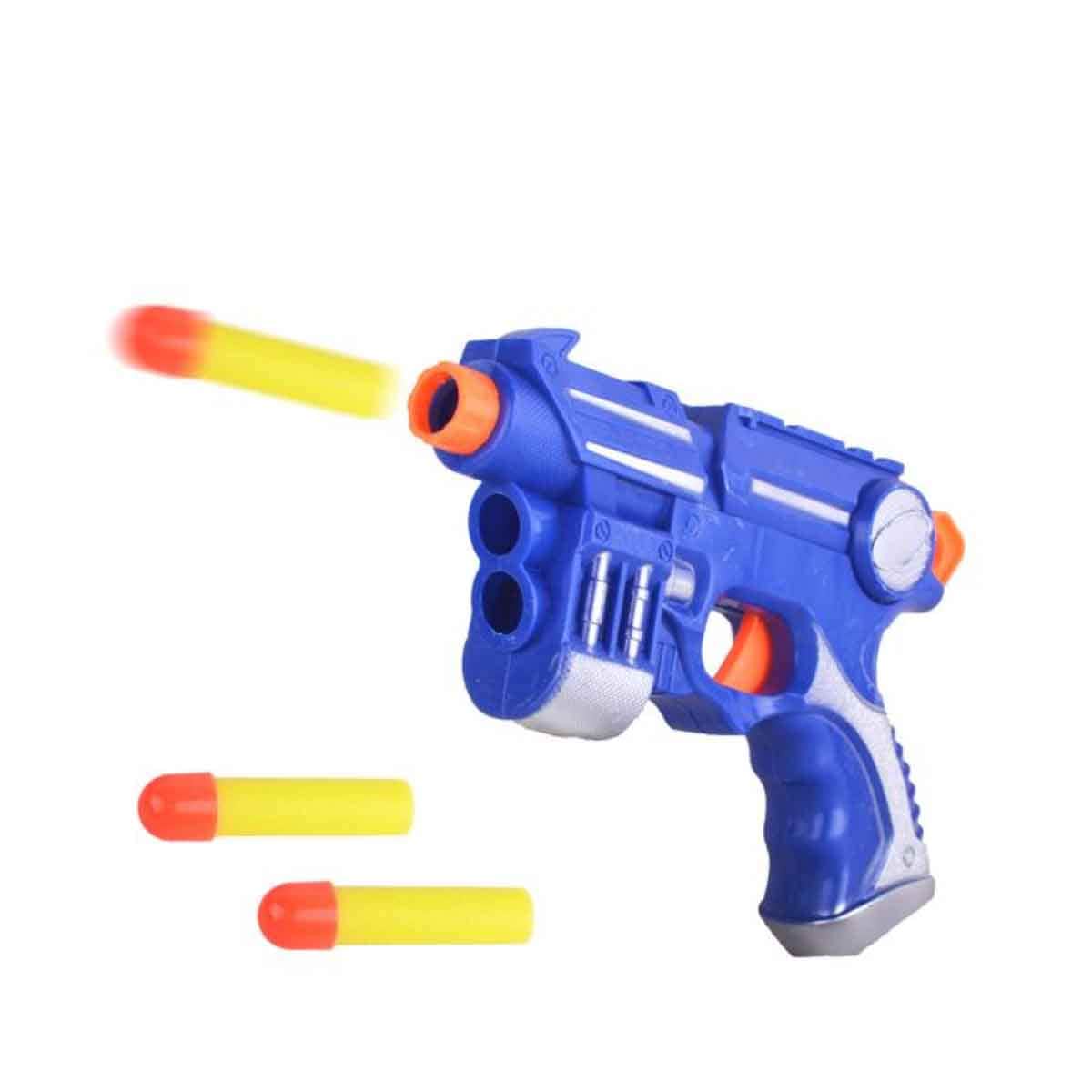 Kidzpro Assorted Blaster Gun with 3 Foam Dart Boys, 3-4 Years