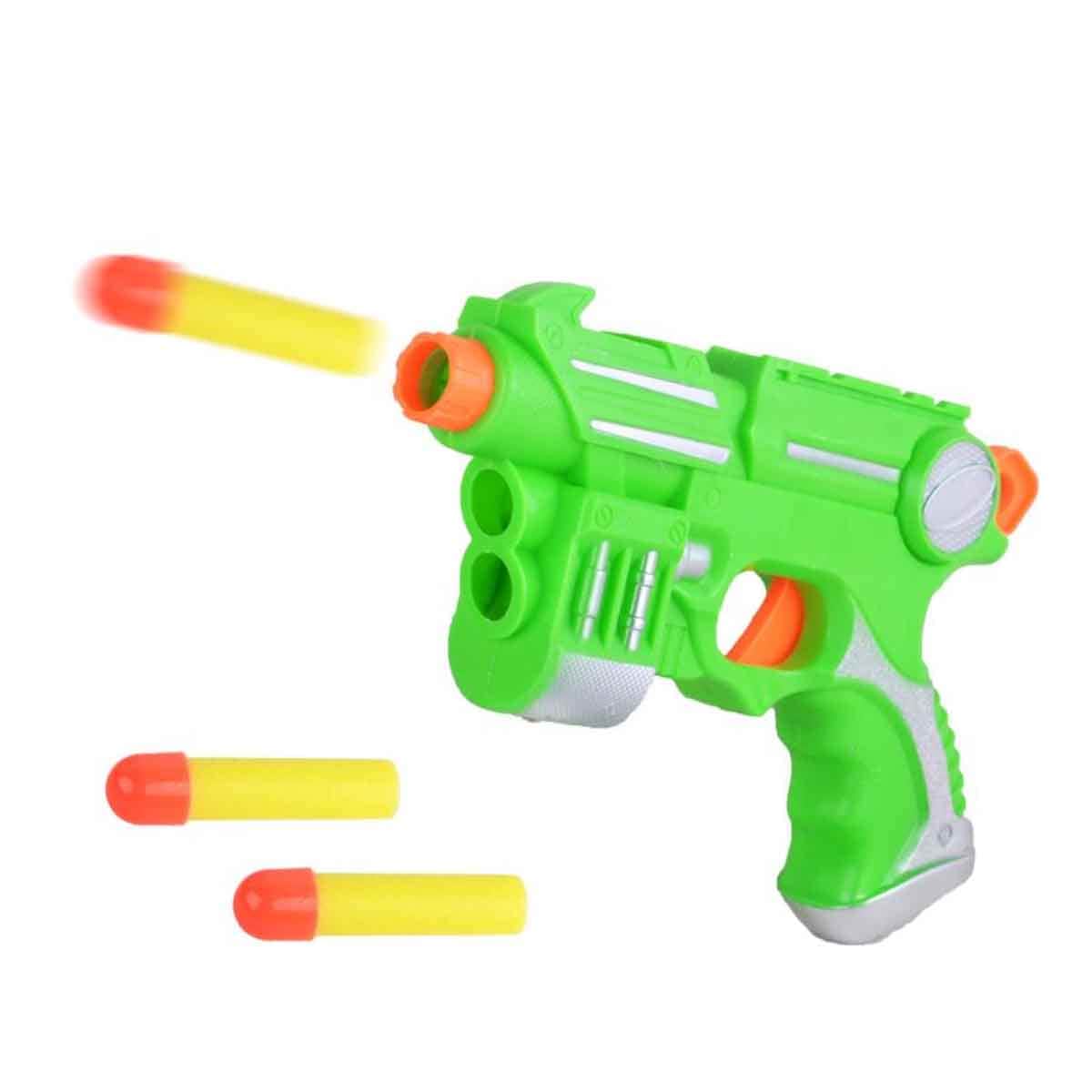 Kidzpro Assorted Blaster Gun with 3 Foam Dart Boys, 3-4 Years