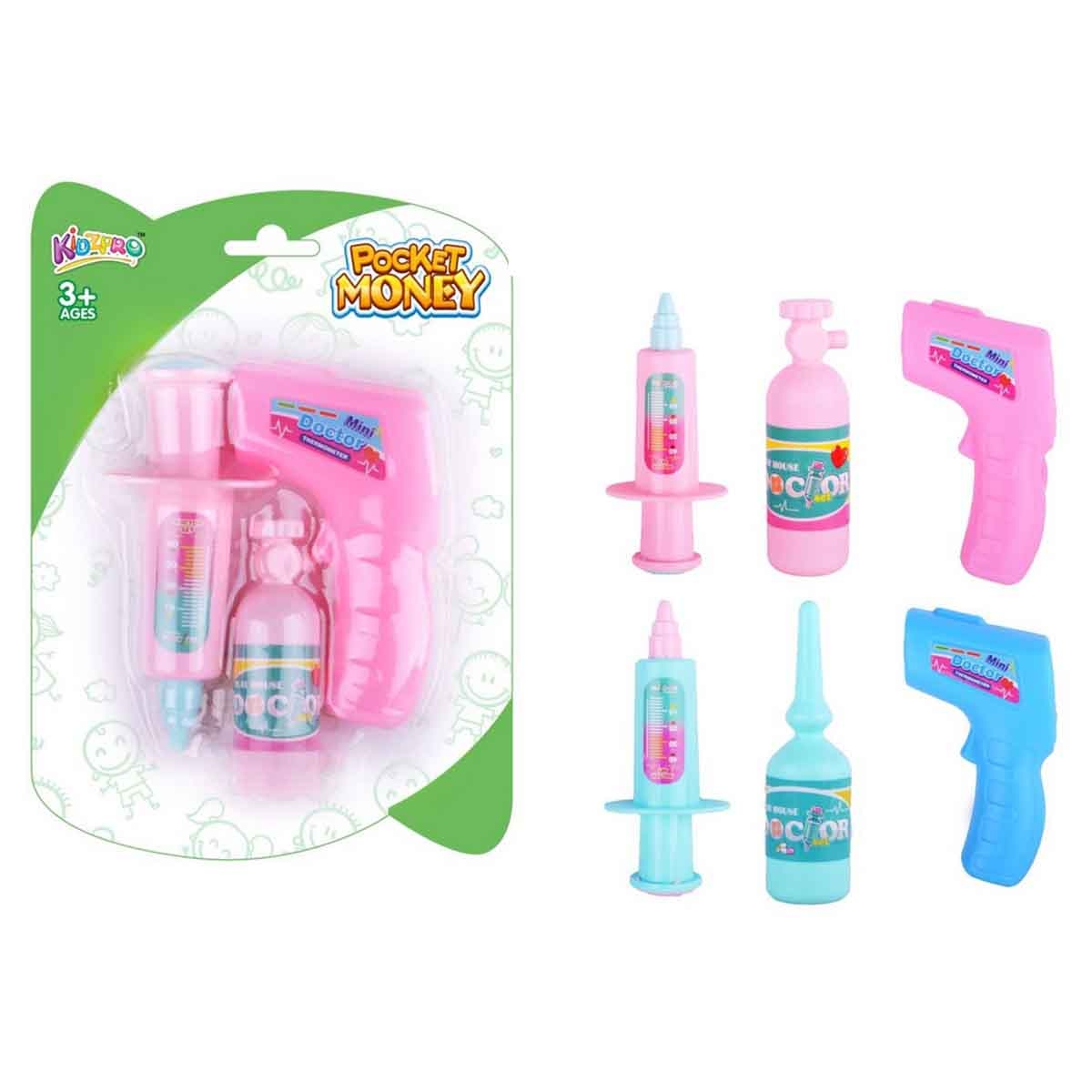 Kidzpro Pocket Money Doctor Assorted Play Set Unisex, 3-4 Years