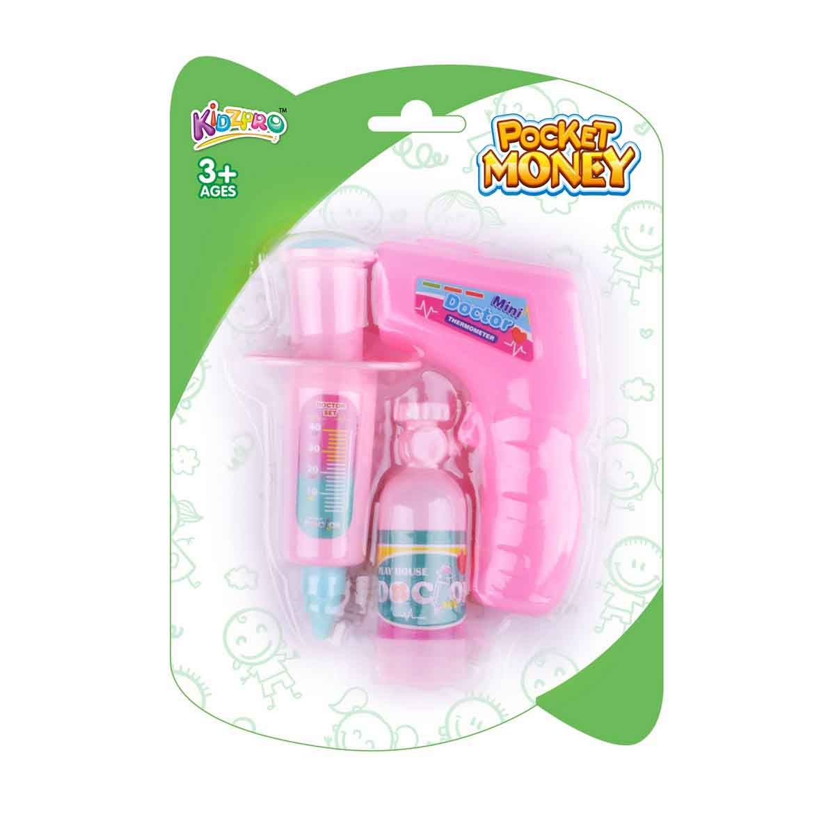 Kidzpro Pocket Money Doctor Assorted Play Set Unisex, 3-4 Years