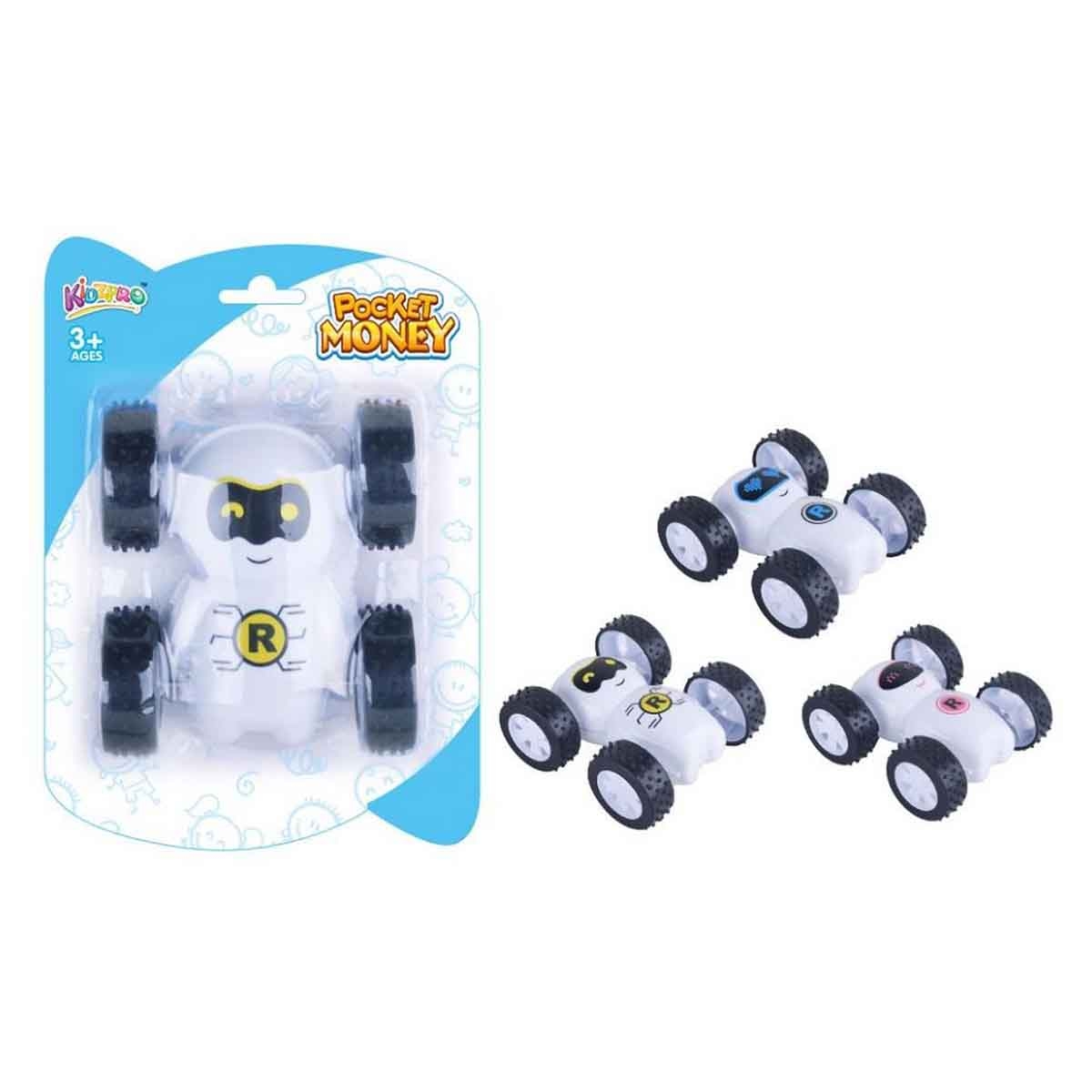 Kidzpro Friction Robot Assorted Stunt Car Boys, 3-4 Years