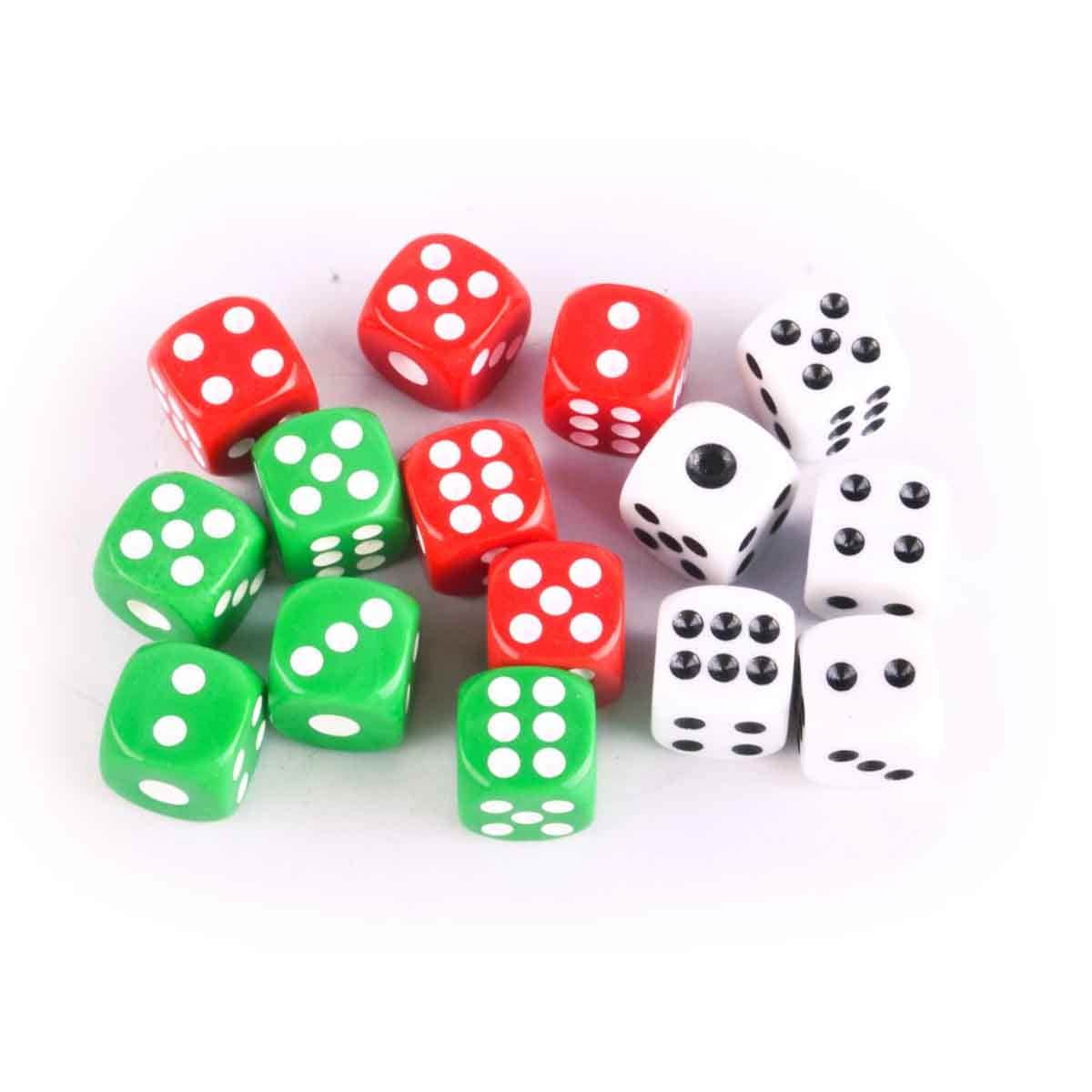 Kidzpro 15-Pieces Game Dice Unisex, 3-4 Years