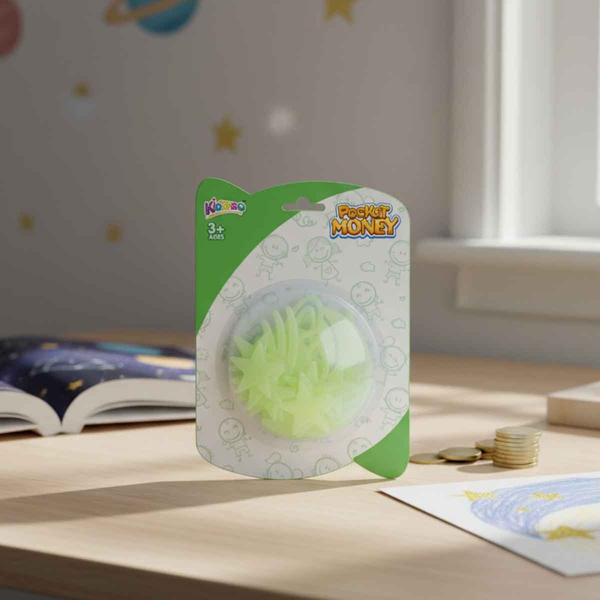 كيدز برو لعبة تتوهج في الظلام منوعة للجنسين، 3-4 سنوات