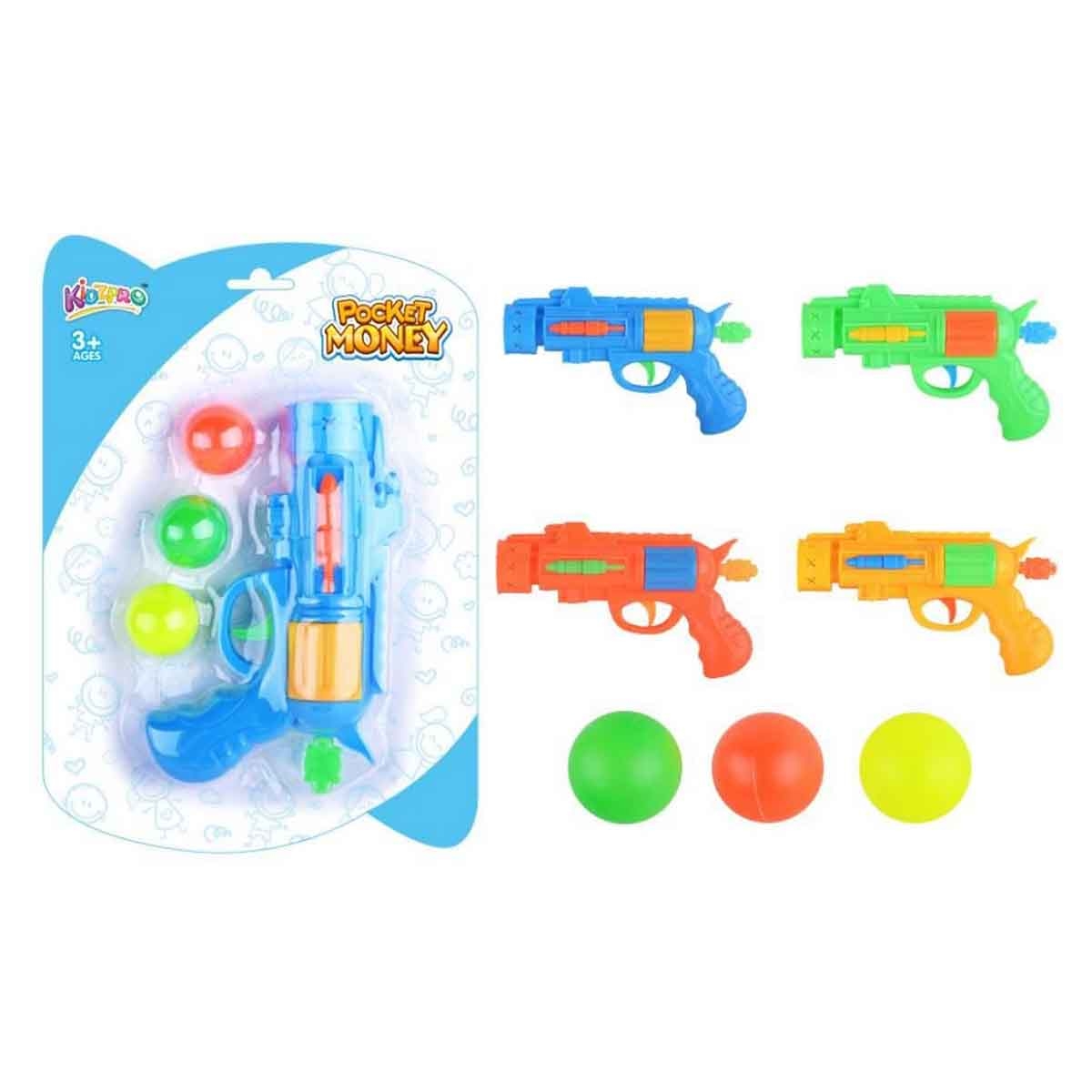 كيدز برو قاذف لعبة مع 3 كرات بينغ بونغ متنوعة للأولاد من عمر 3-4 سنوات