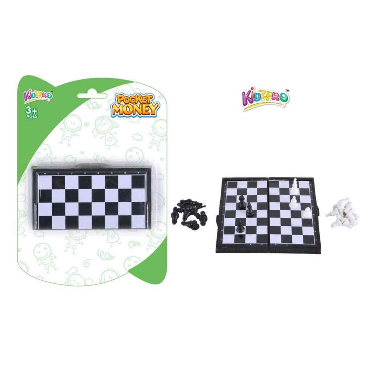 Kidzpro Magnetic Foldable Chess Game Set Unisex, 3-4 Years