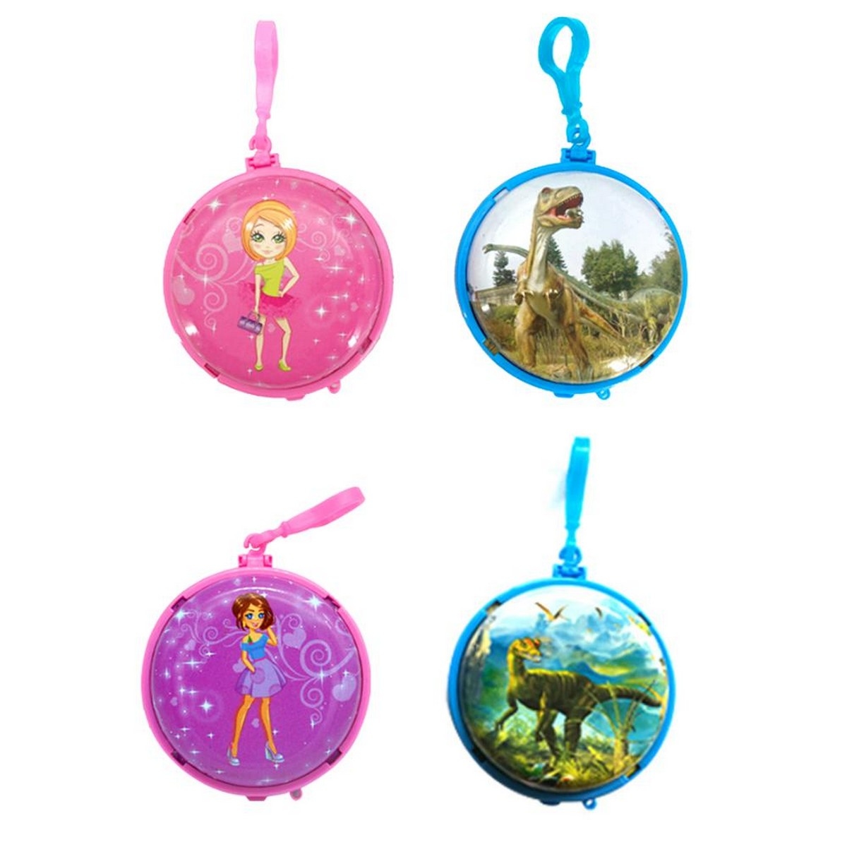 كيدز برو بوكيت موني محفظة معدنية متنوعة للجنسين عمر 3-4 سنوات