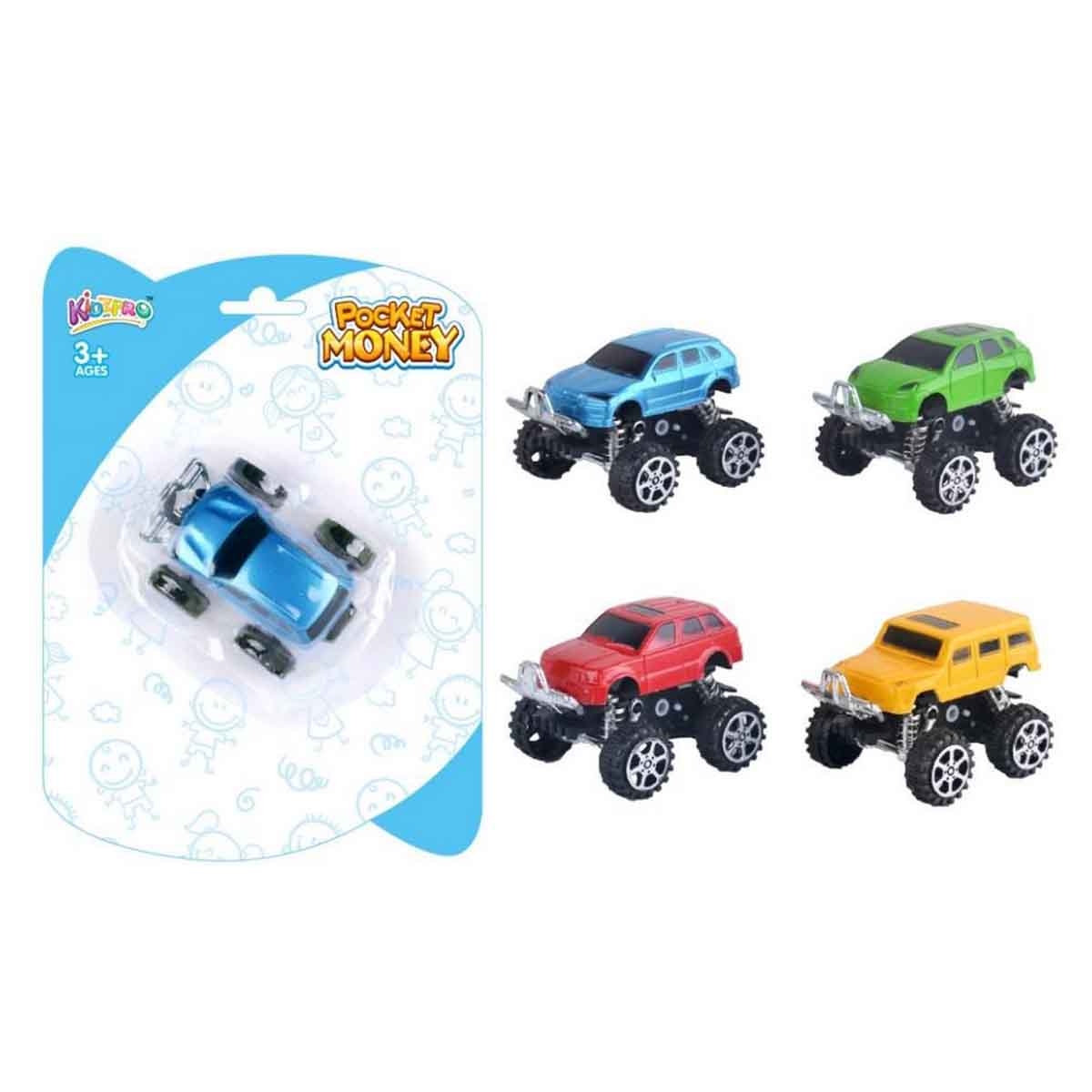 Kidzpro Pull Back Assorted Off-Road Car Boys, 3-4 Years