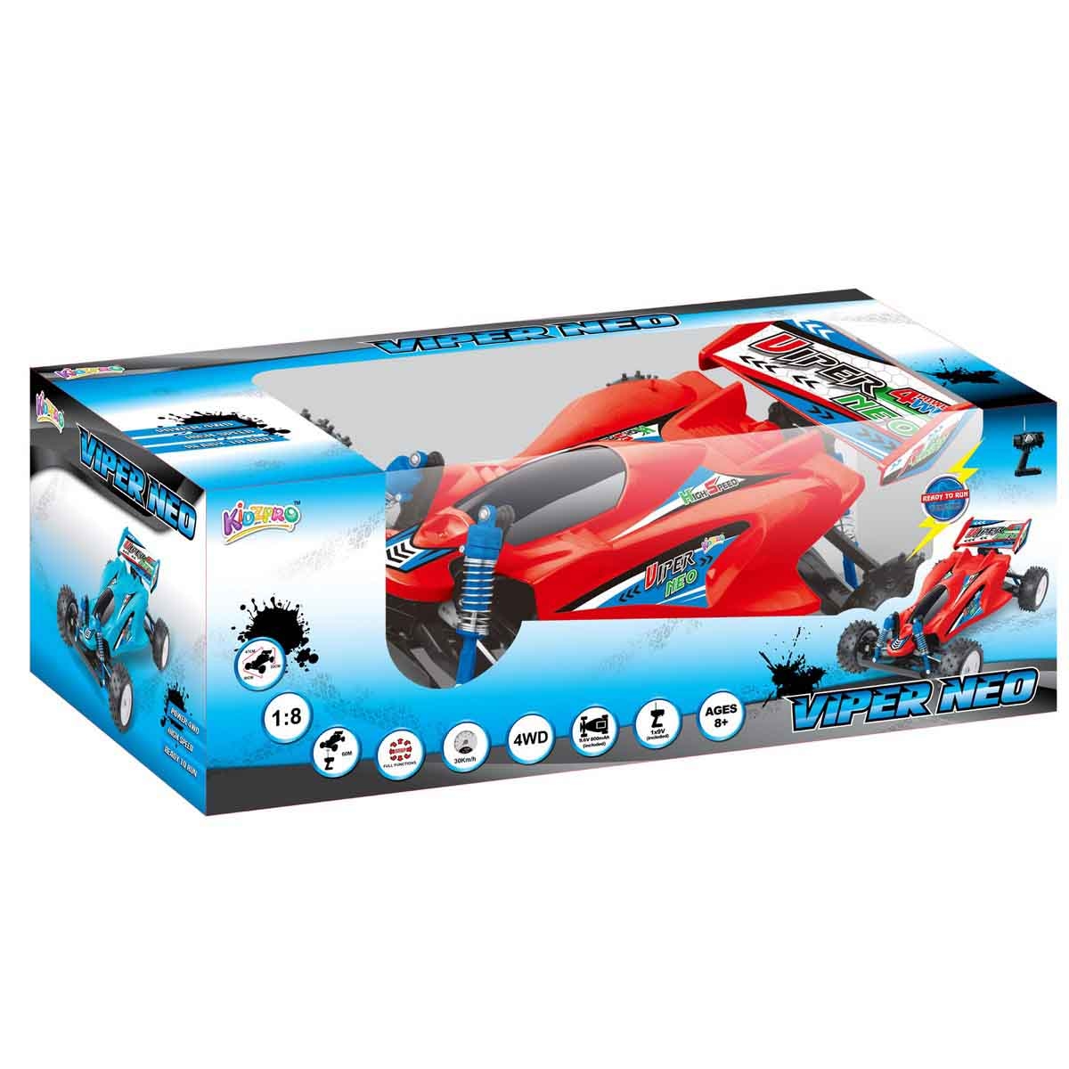 Kidzpro 1:8 Buggy Viper Neo Assorted Remote Control Car Boys, 8-10 Years