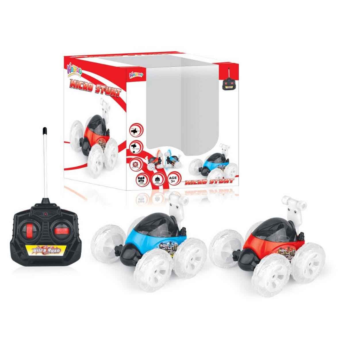 Kidzpro Micro Stunt Assorted Remote Control Car Boys, 3-4 Years