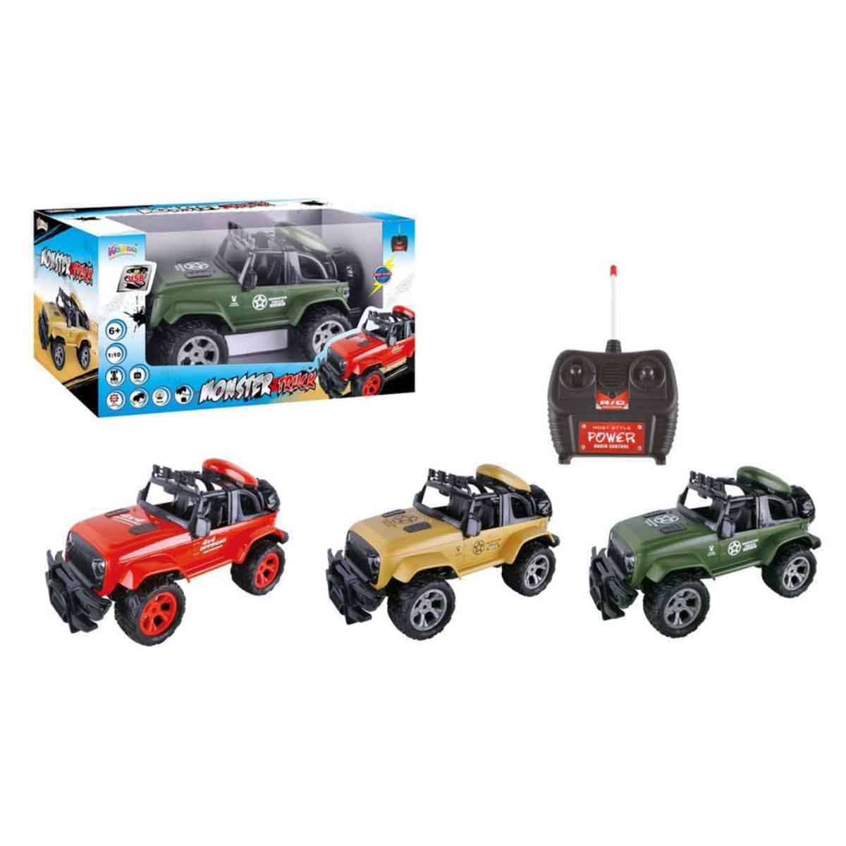 Kidzpro Remote Control Assorted Monster Truck Unisex, 5-7 Years
