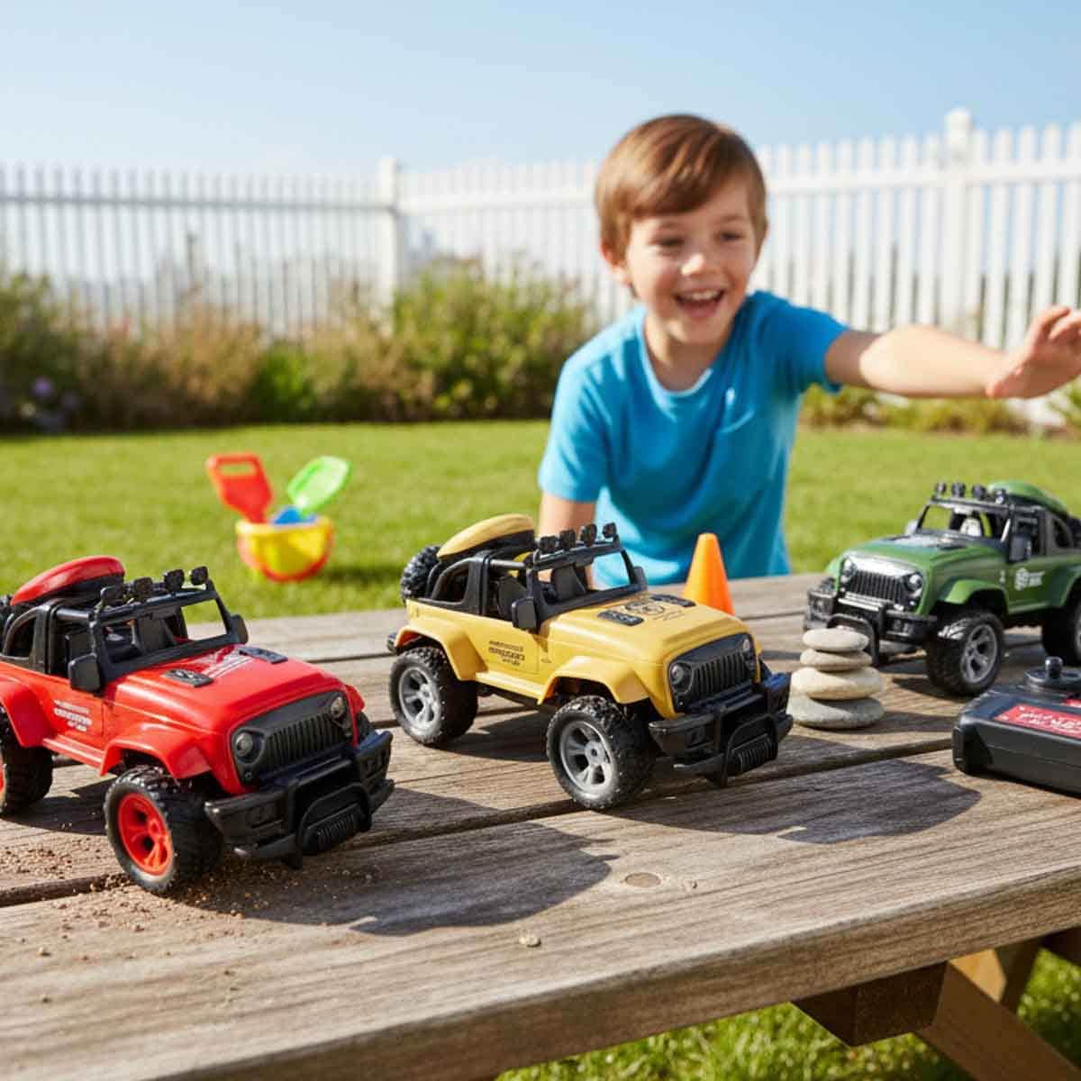 Kidzpro Remote Control Assorted Monster Truck Unisex, 5-7 Years