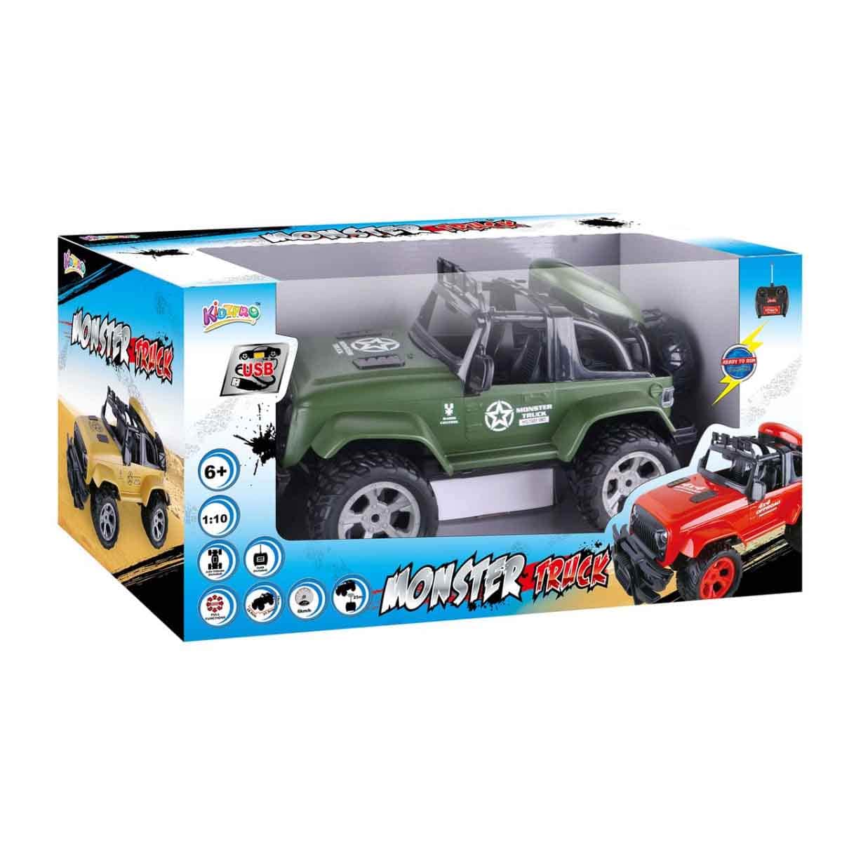 Kidzpro Remote Control Assorted Monster Truck Unisex, 5-7 Years