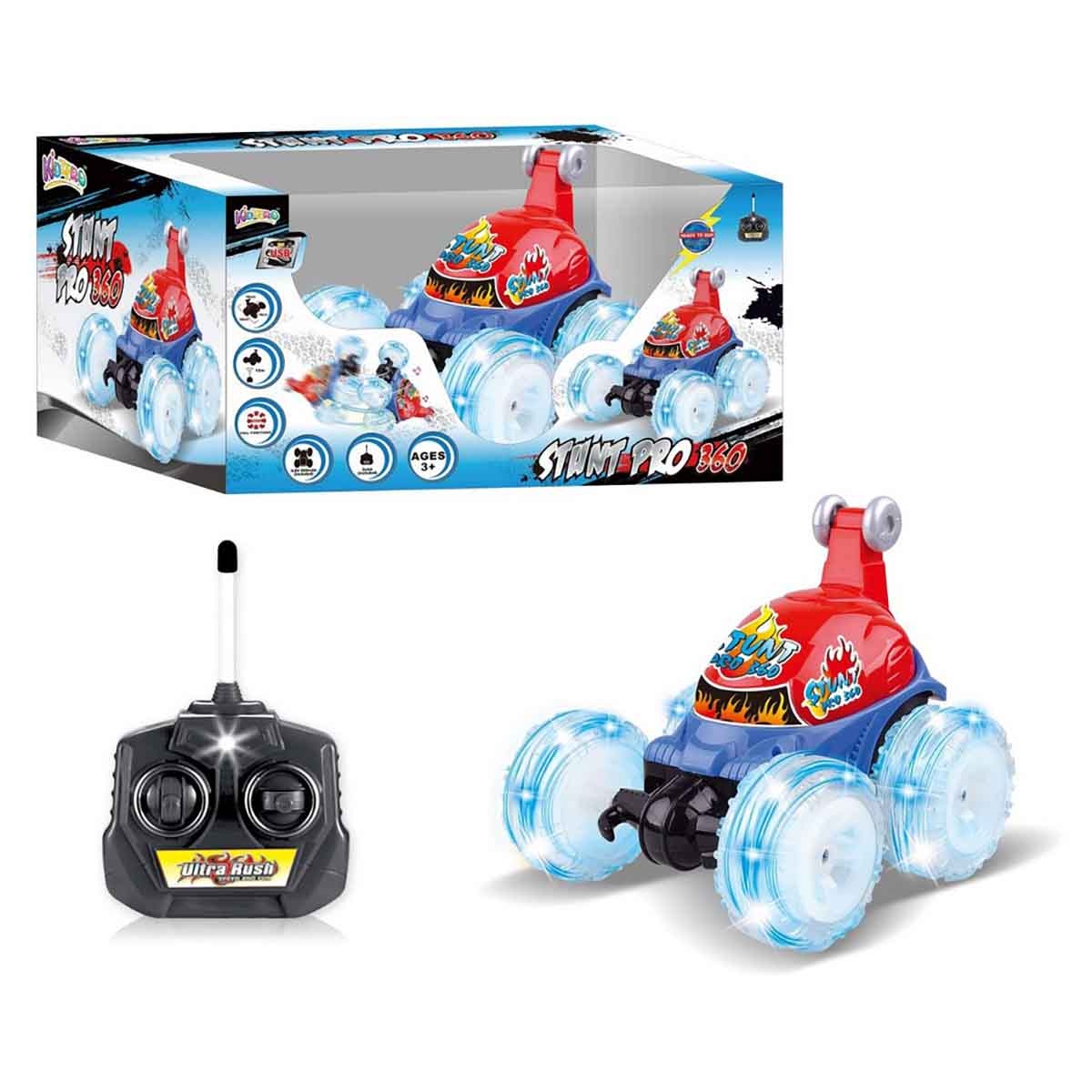 Kidzpro Remote Control Stunt Pro360 Vehicle Toy Boys, 3-4 Years
