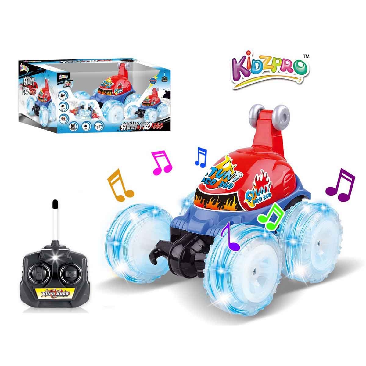 Kidzpro Remote Control Stunt Pro360 Vehicle Toy Boys, 3-4 Years