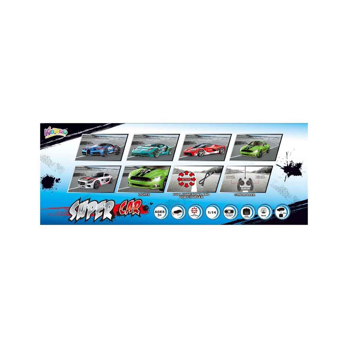 Kidzpro Remote Control Assorted Super Car Boys, 3-4 Years