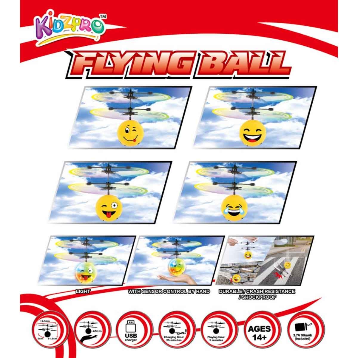 كيدز برو كرة كريستال بتحكم حساس للجنسين، 13+ سنة