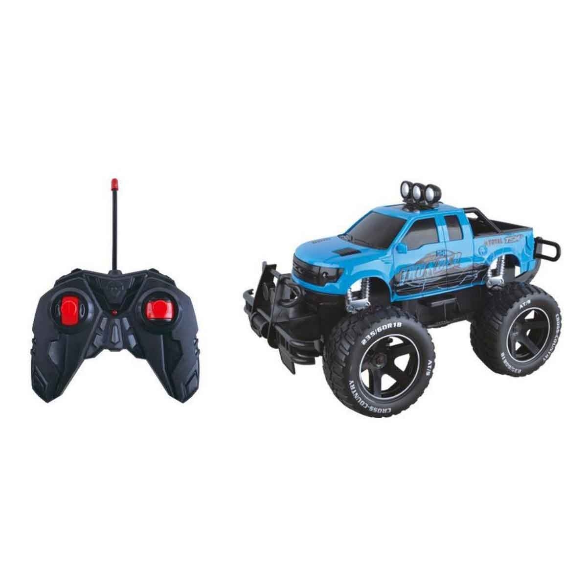 كيدز برو مقياس 1:16 سيارة ريموت كنترول سوبر أوف رود بإضاءة متنوعة للأولاد، عمر 5-7 سنوات